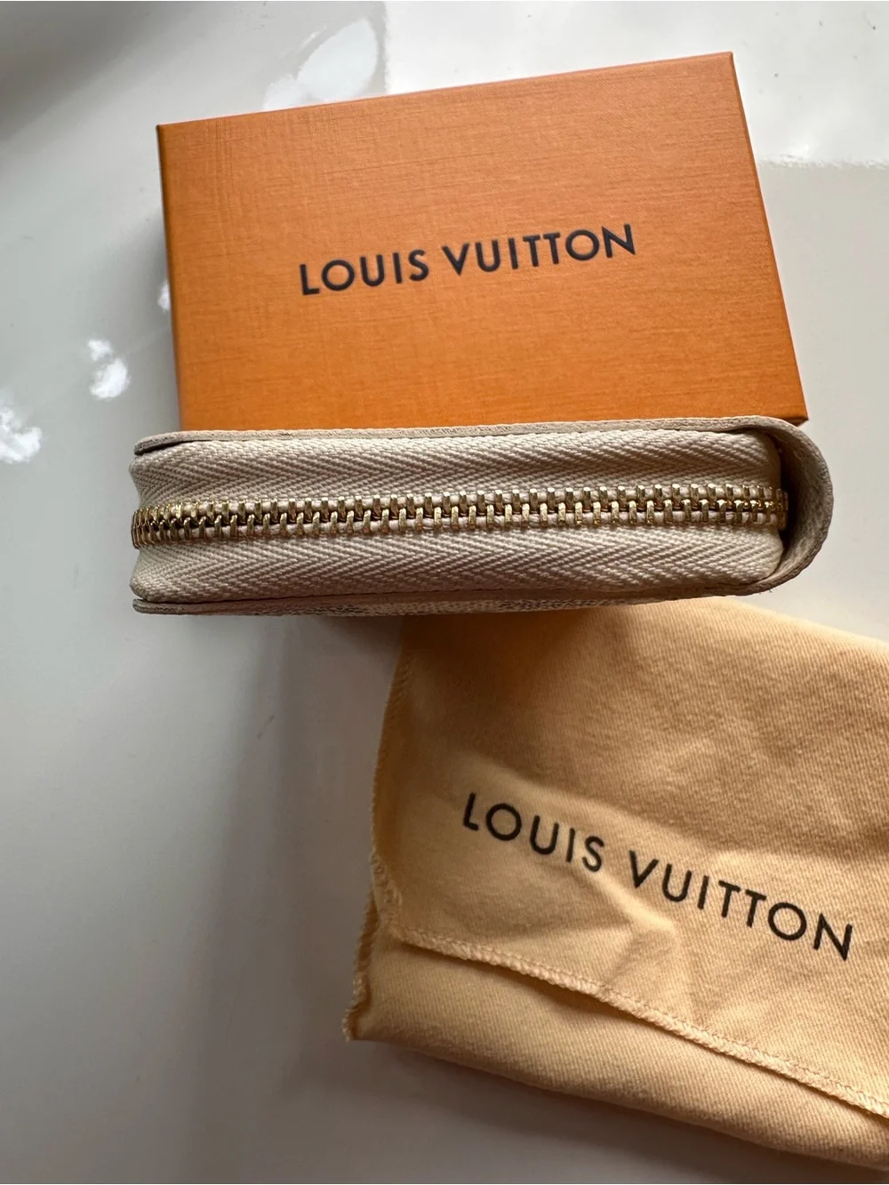 Louis Vuitton Damier Azur Zippy Coin Purse